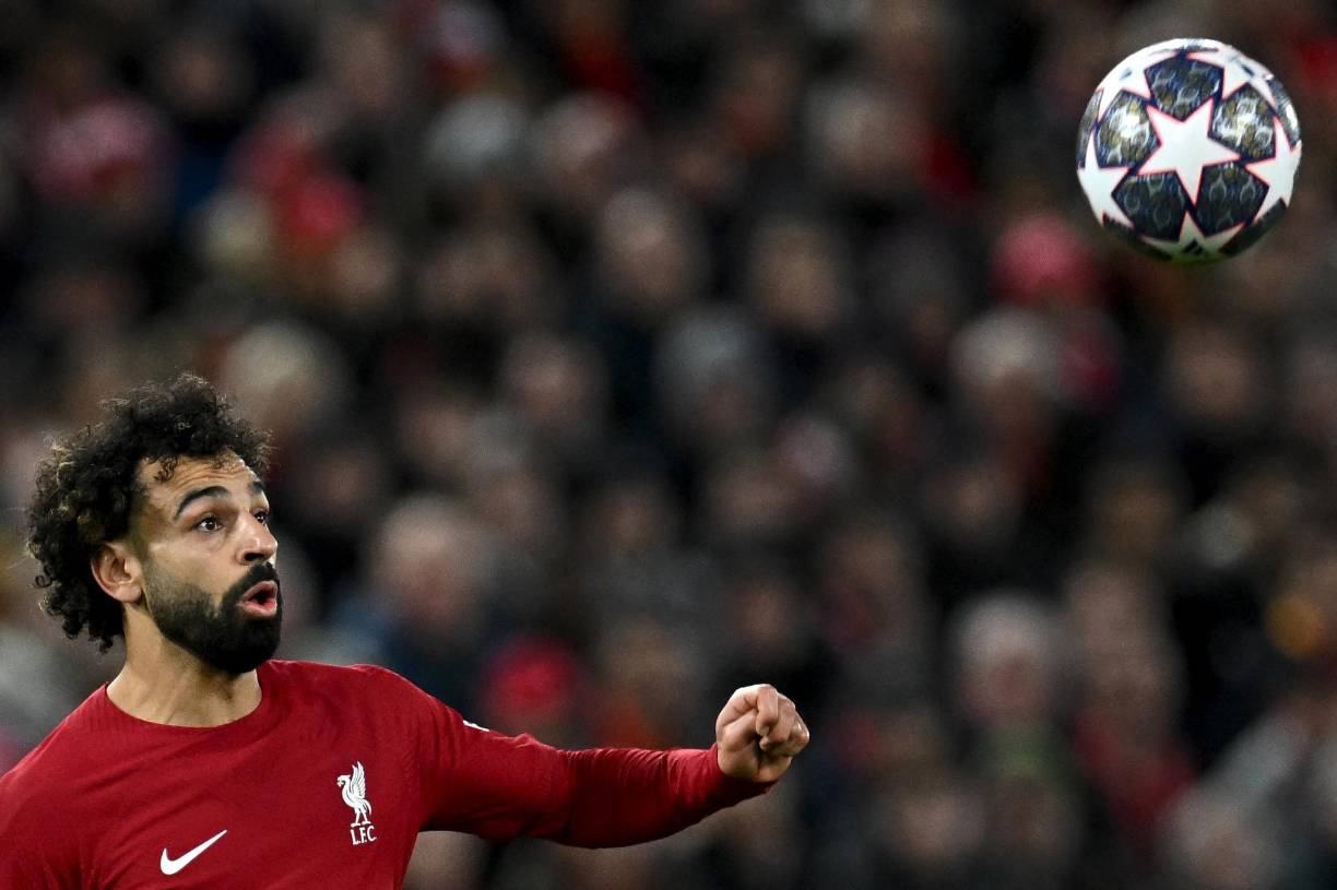 14. El egipicio, Mohamed Salah, extremo derecho del Liverpool.