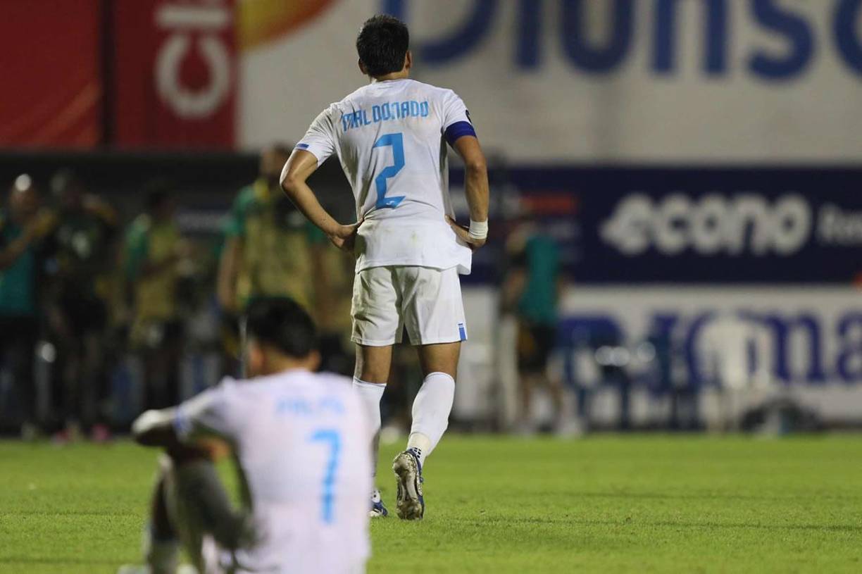 Denil Maldonado fue villano en la derrota de la Selección de Honduras por el autogol que hizo.