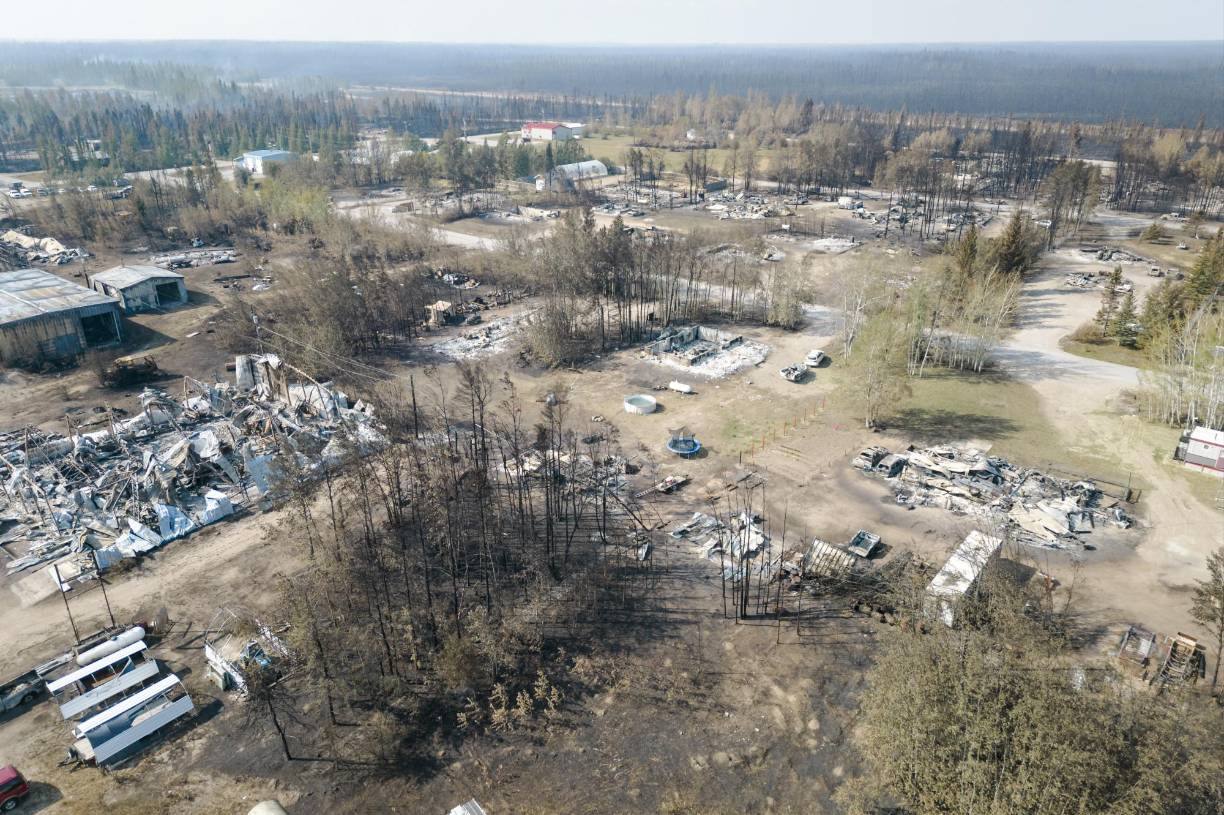 El primer ministro de <b>Canadá</b>, Justin Trudeau, hablando en un retiro del gabinete en Charlottetown para discutir la crisis nacional de <b>incendios</b>, dijo que los canadienses “están viendo con horror las imágenes de devastación apocalíptica”