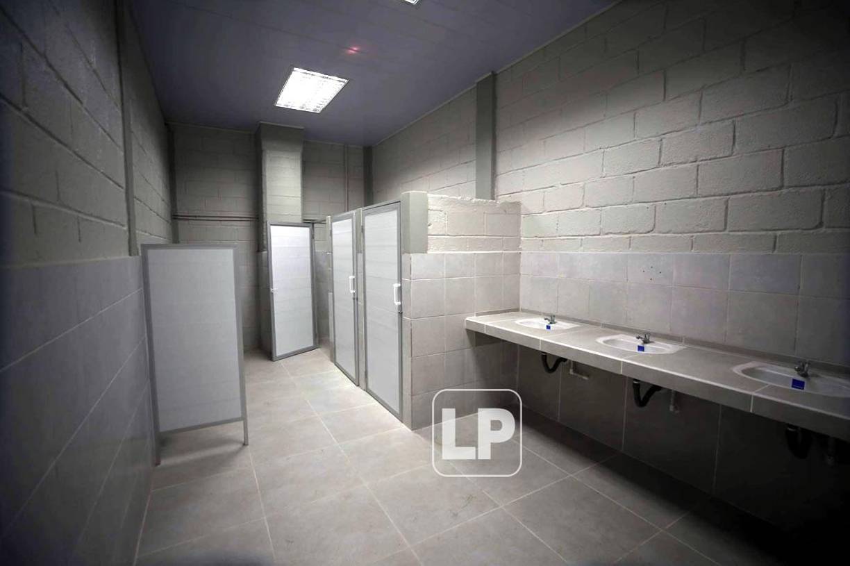 Los santiarios para los aficionados también recibieron remodelación y lucen impecables.