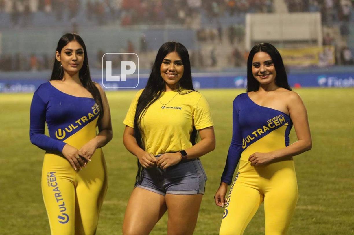 Estas guapas chicas robaron miradas en la pista del estadio Nacional Chelato Uclés.