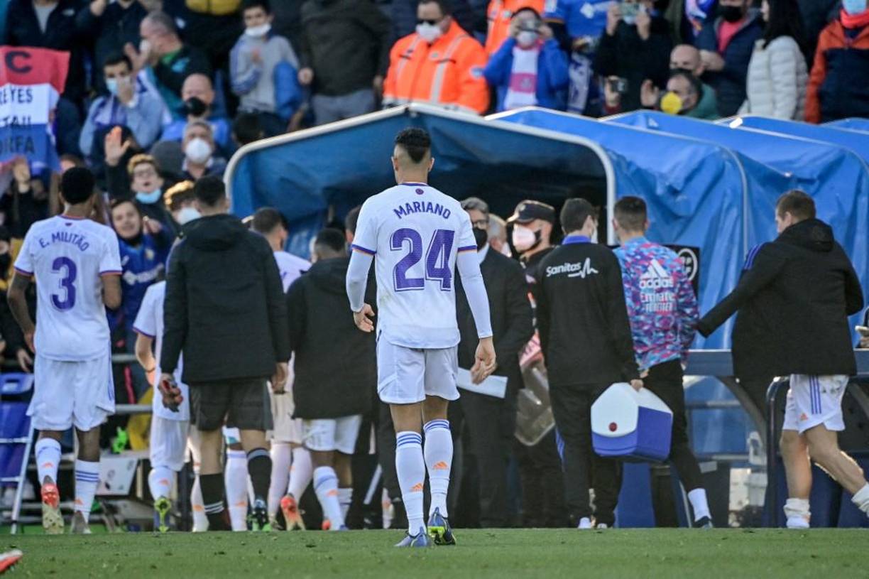 La decepción era evidente en todo el Real Madrid al perder inesperadamente en el campo de Getafe.