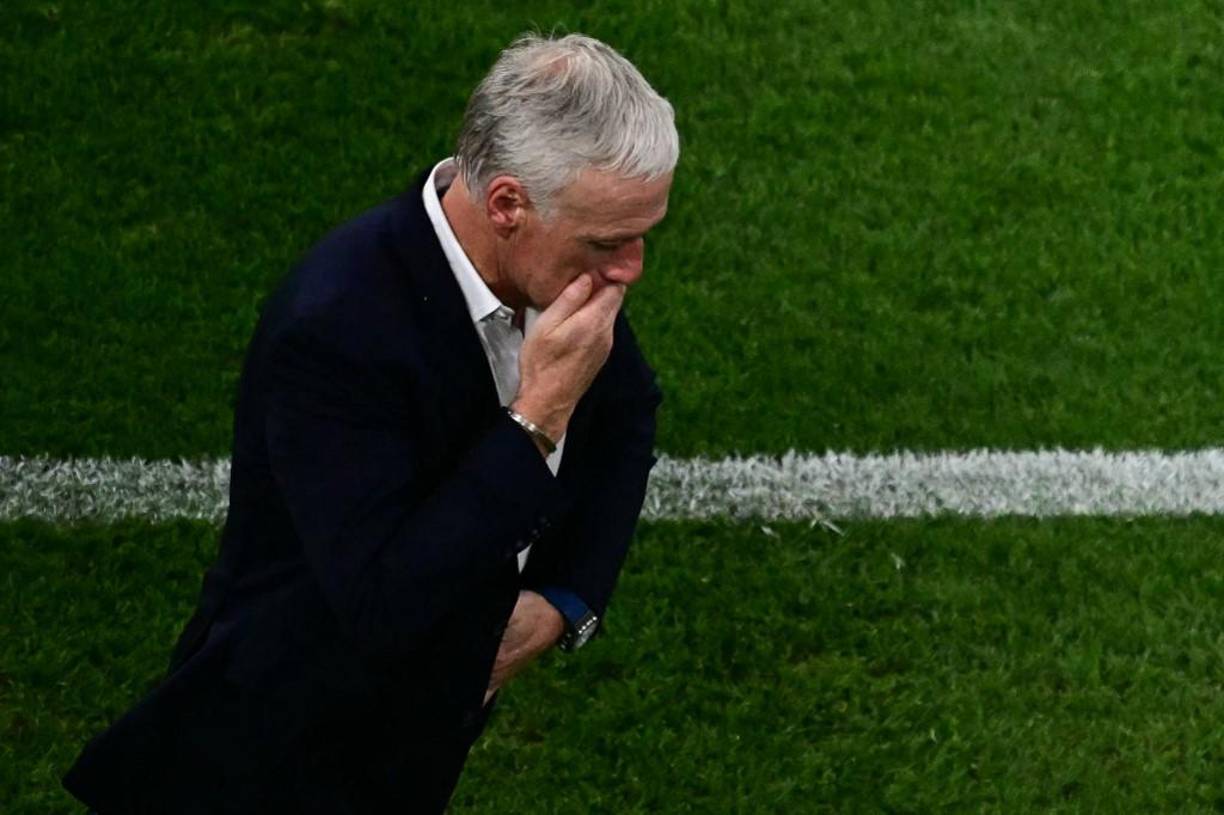 Por su parte Didier Deschamps, DT de Francia, terminó frustrado tras la eliminación en semifinales. 