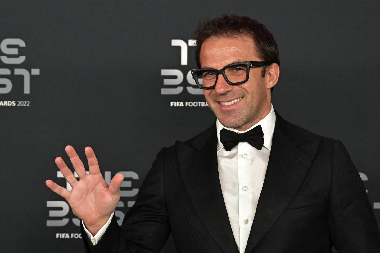 El exfutbolista italiano, Alessandro Del Piero.