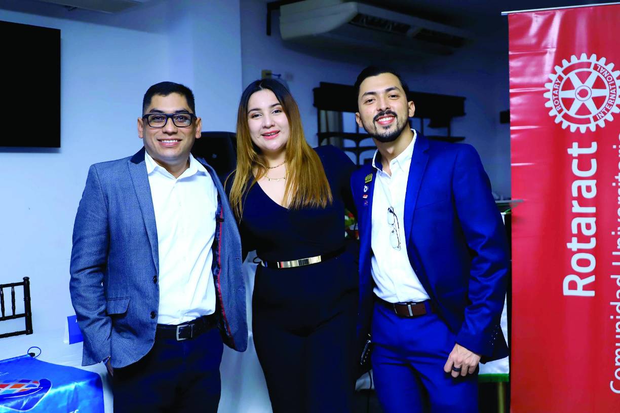 Celso Almendárez, Mayra Ayala y Jesús Escobar