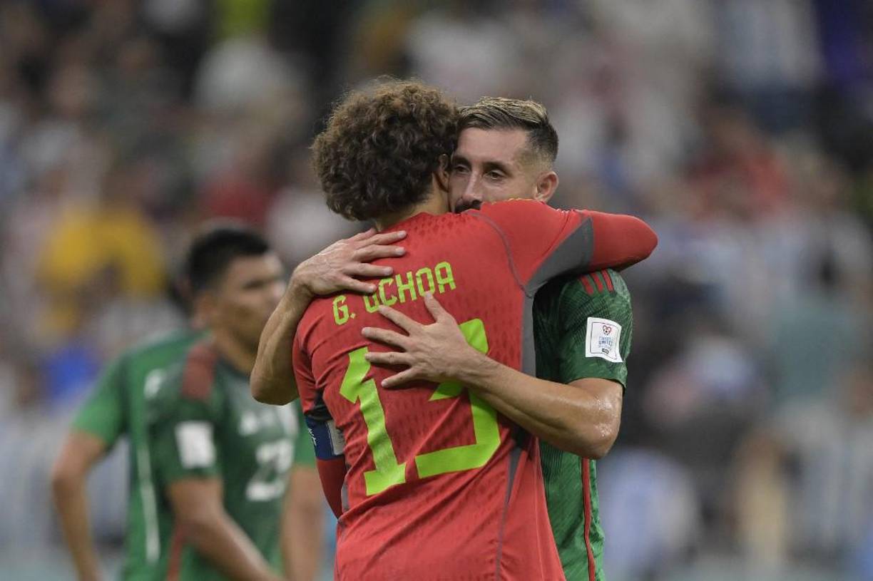 Contrario a la Argentina, la selección de México quedó al borde de la eliminación y la tristeza fue evidente en sus jugadores.