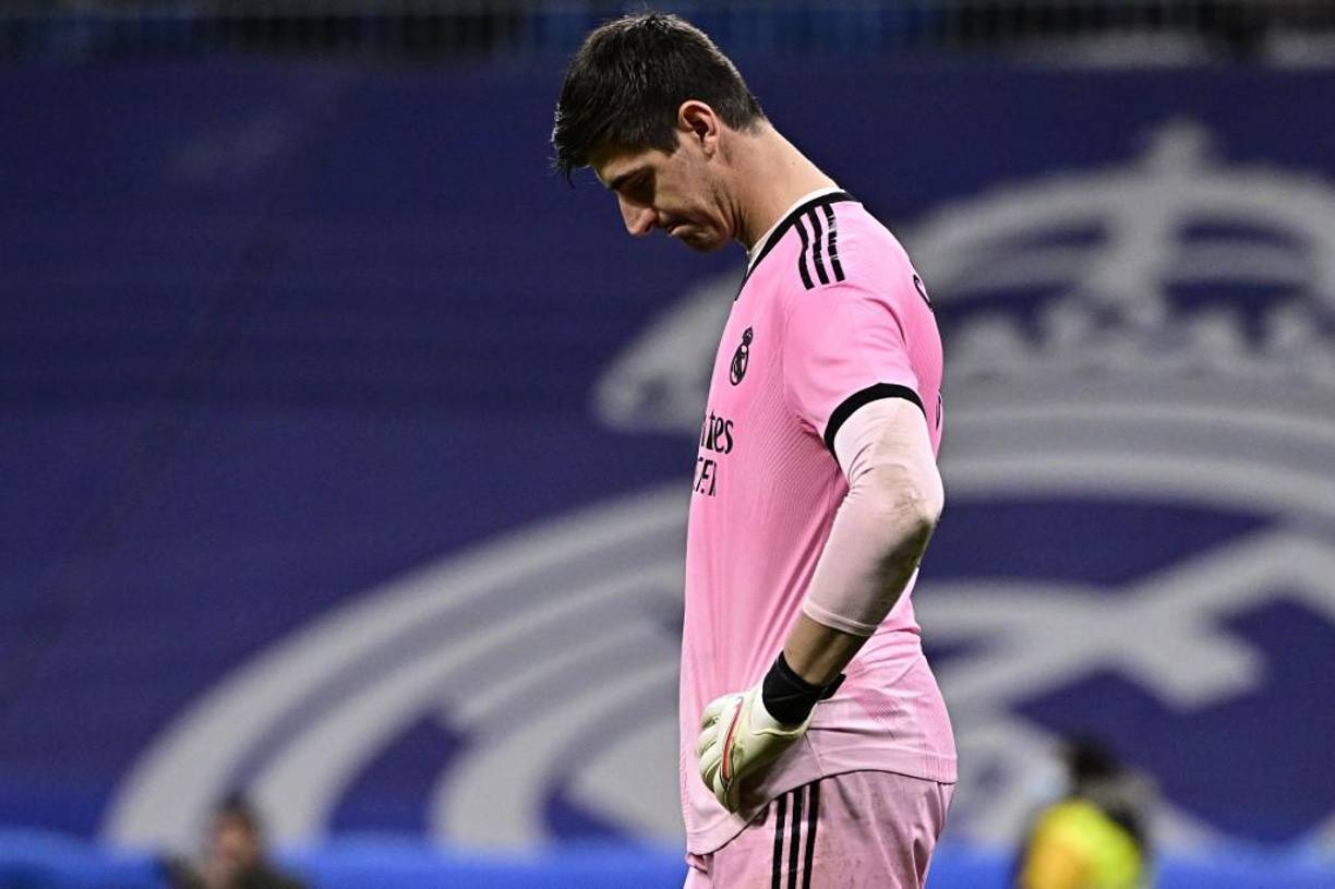 Thibaut Courtois estaba decepcionado al ver como Real Madrid fue superado por Barcelona en su propia casa.