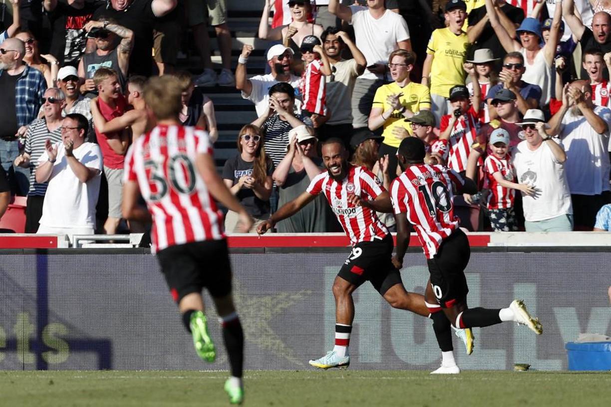 El Brentford se dio un festín y los cuatros goles ante Manchester United los marcó en la primera parte.