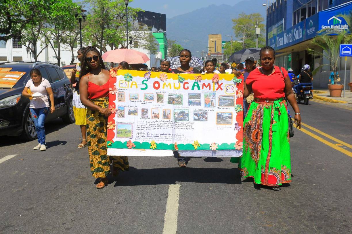 Los líderes garífuna del Valle de Sula agradecieron el espacio y respaldo que la adminsitración municipal les ha brindado este año para llevar a cabo las actividades conmemorativas.