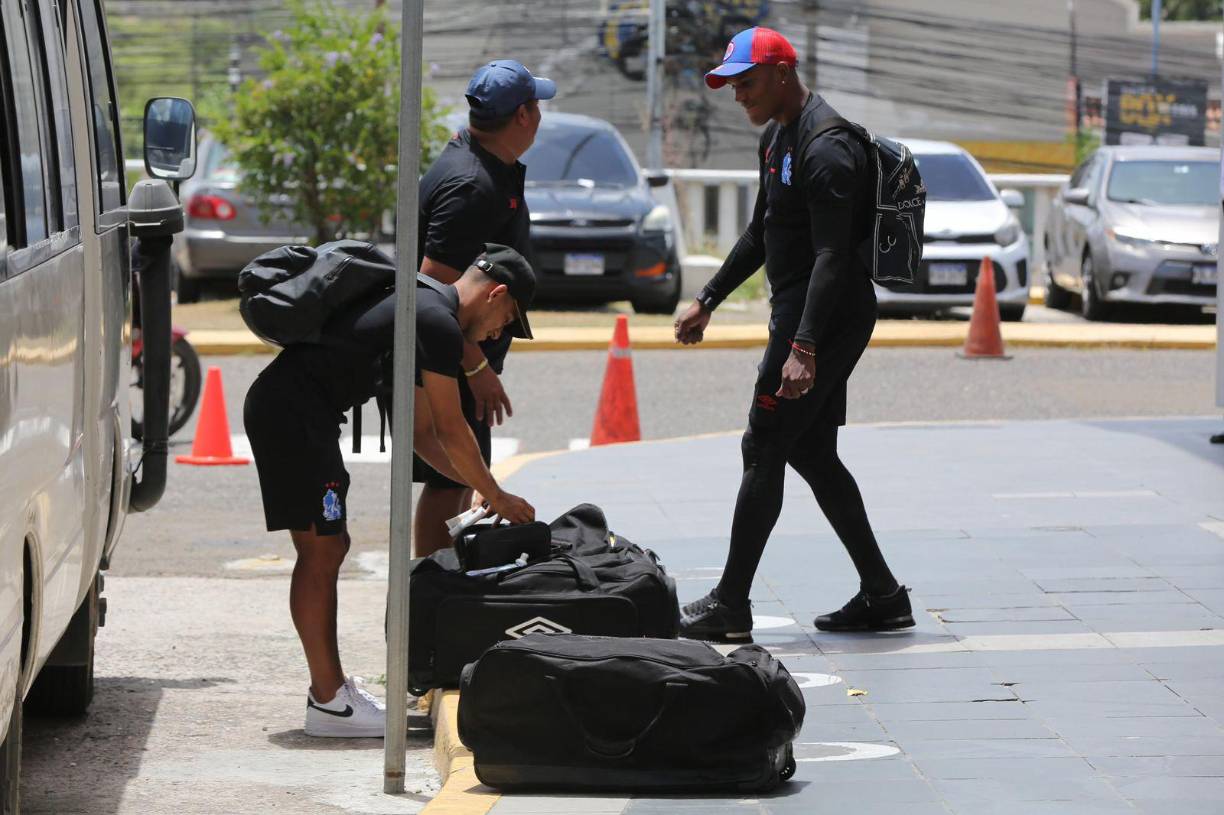 La plantilla de jugadores del Olimpia, listos para su siguiente prueba en la Copa Centroamericana.