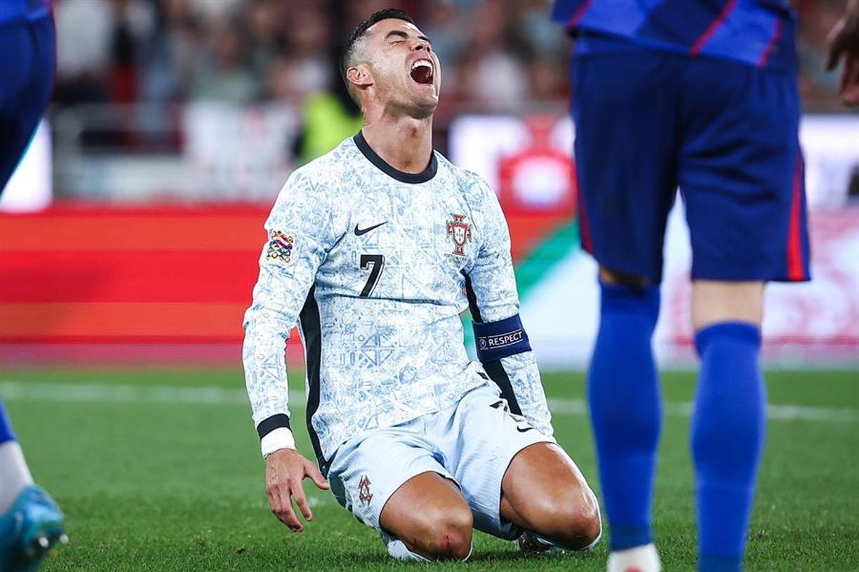 Pero quien buscaba claramente el gol era Cristiano, que tenía la necesidad de demostrar que a sus 39 años todavía es capaz de aportar a su equipo.