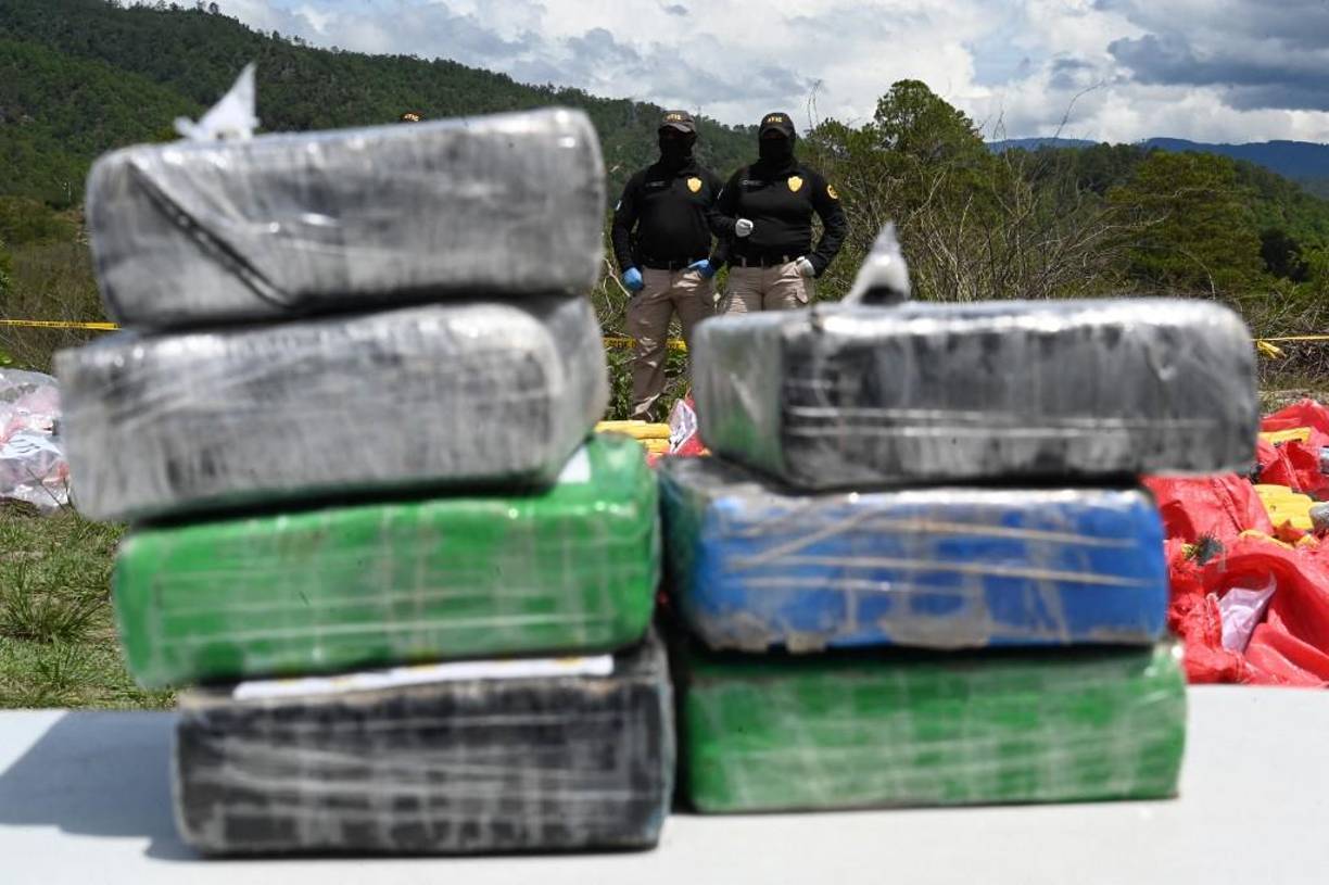 La mayor parte de la cocaína destruida corresponde a dos grandes decomisos.