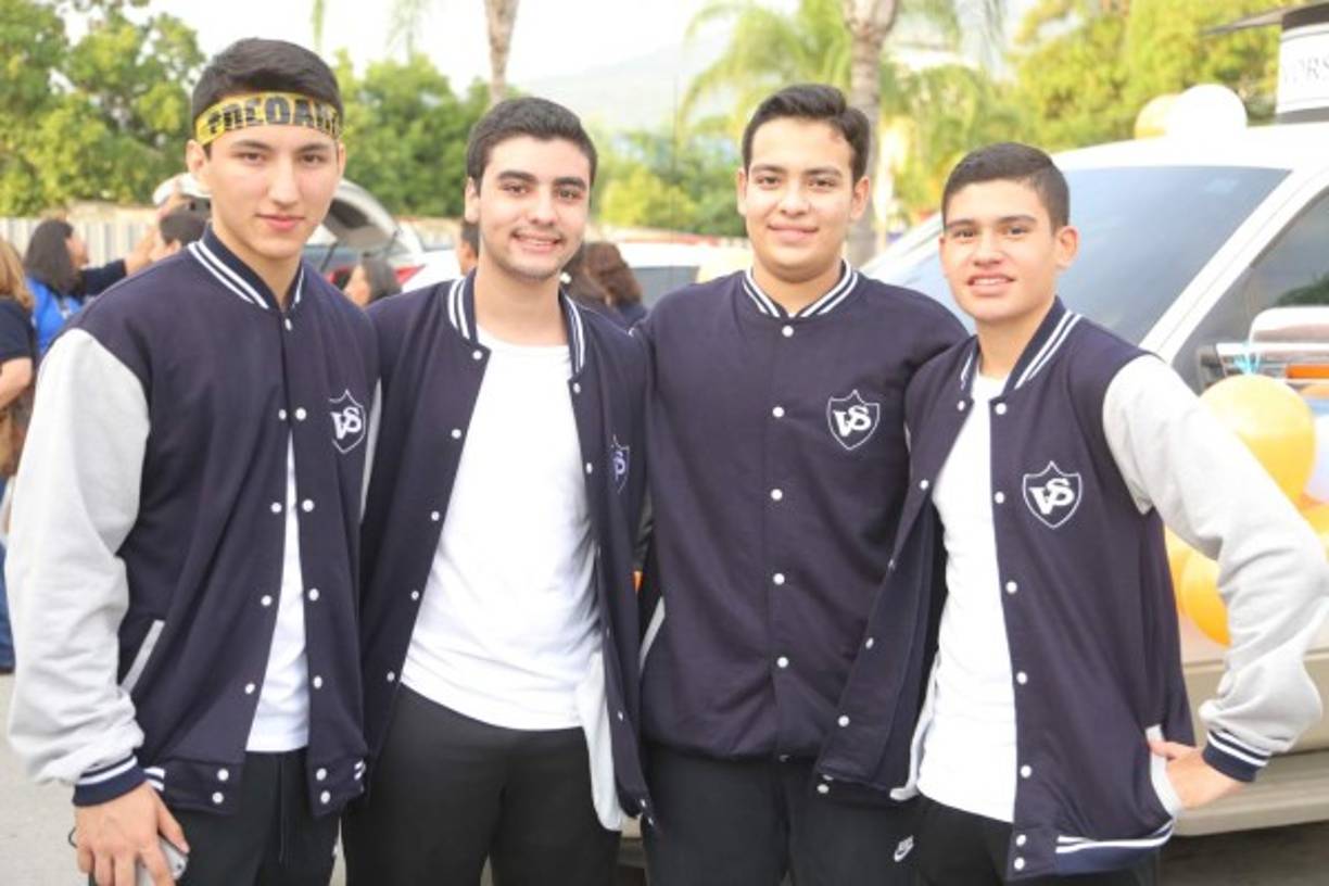 Juan Castellanos, Andrés Núñez, Diógenes Chávez y Diego Orellana.