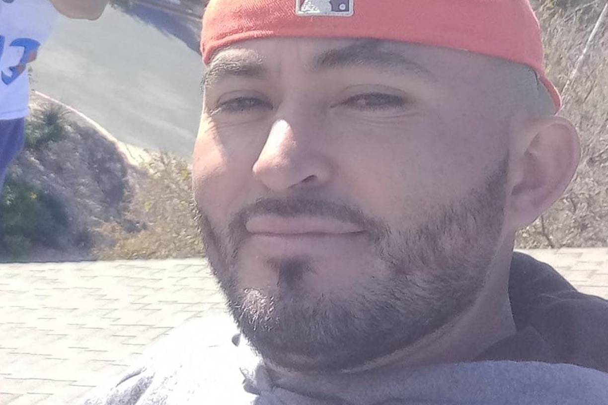 Foto en vida del hondureño Sergio Perdomo.