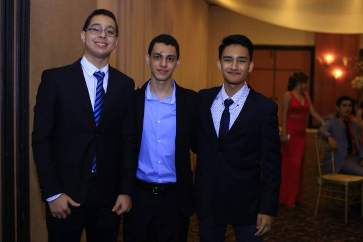 Alejandro Castellanos, Juan Avilés y Jesús López.