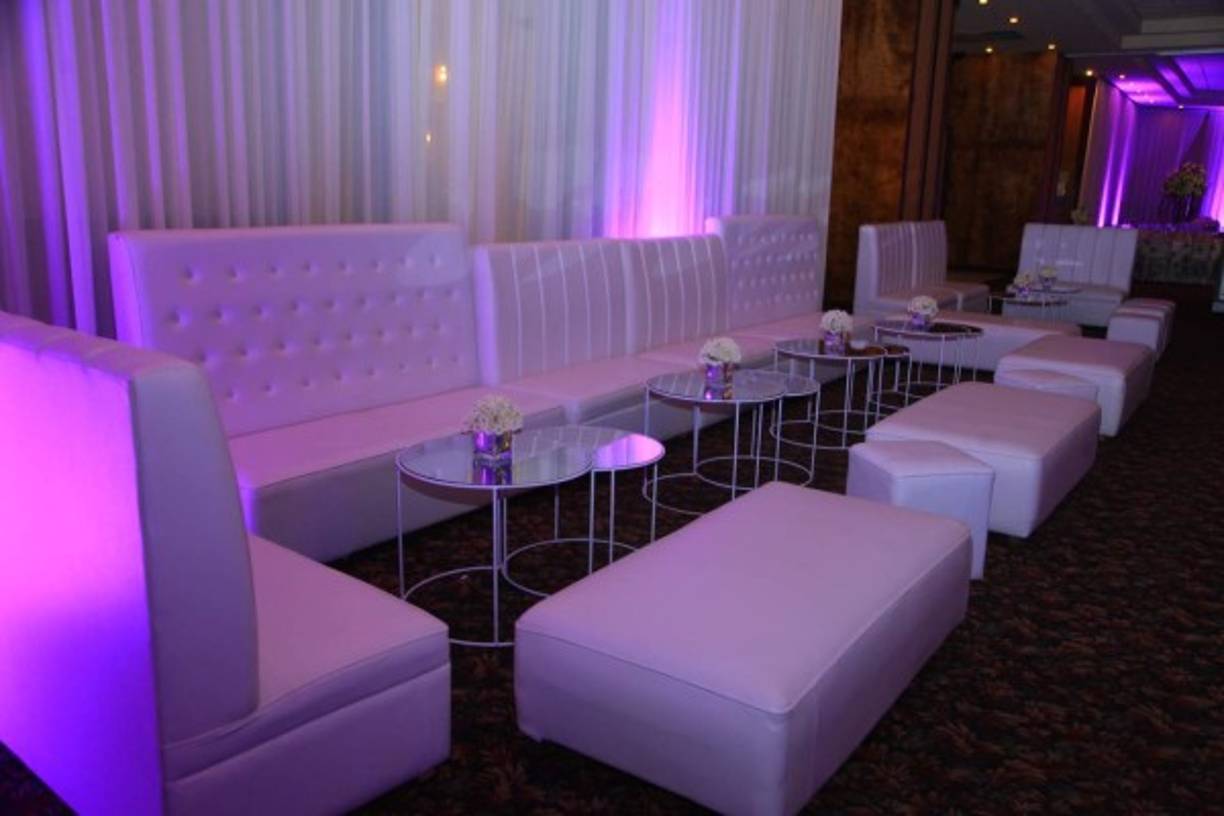 Las salas lounge fueron dispuestas para los más jóvenes.