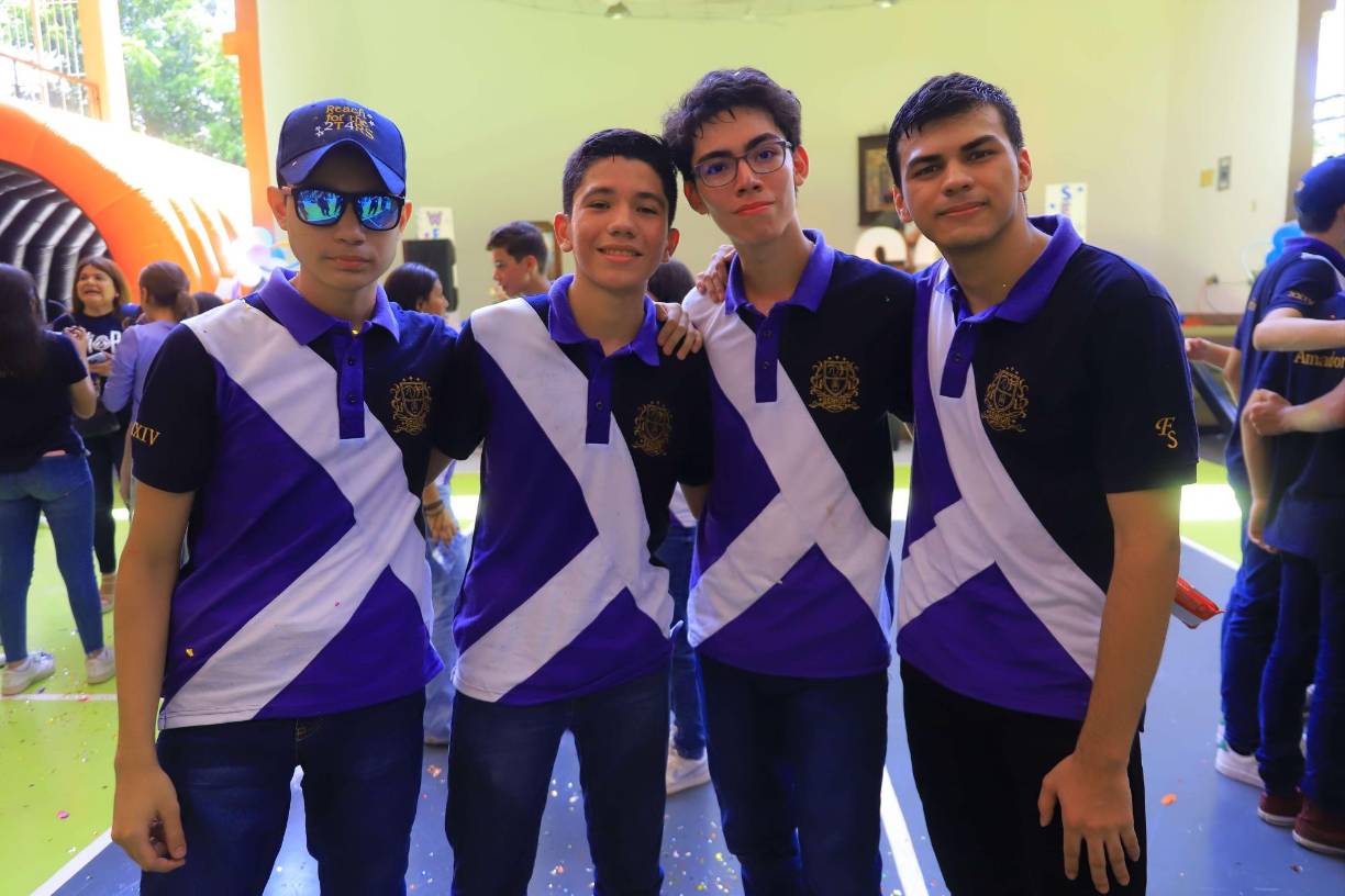 Christopher Ramírez, Pablo Paiz, Gabriel Galván y Andrés Spilbury