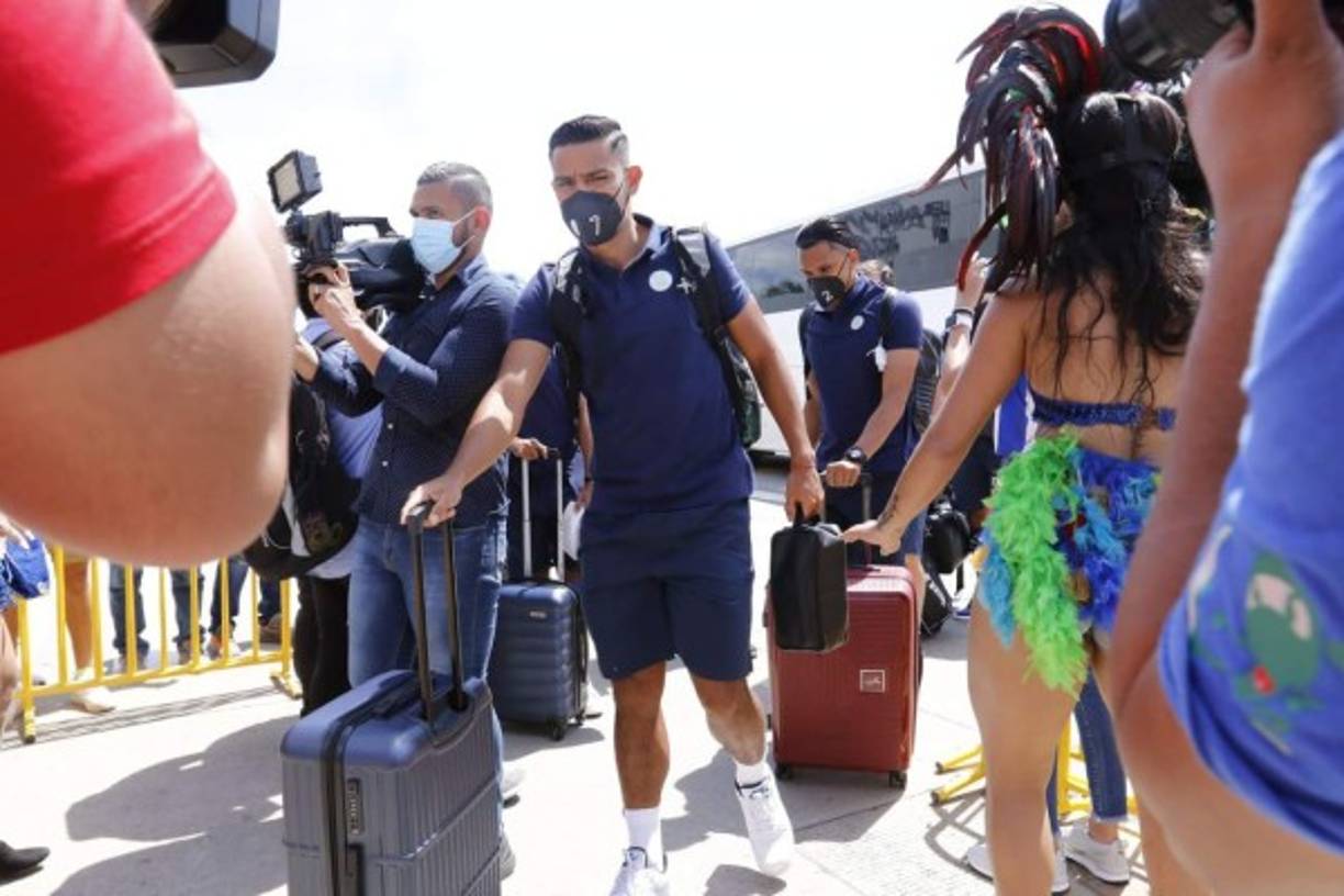 Un lindo ambiente se vivió en la despedida de la Sub-23 de Honduras rumbo a Tokio.