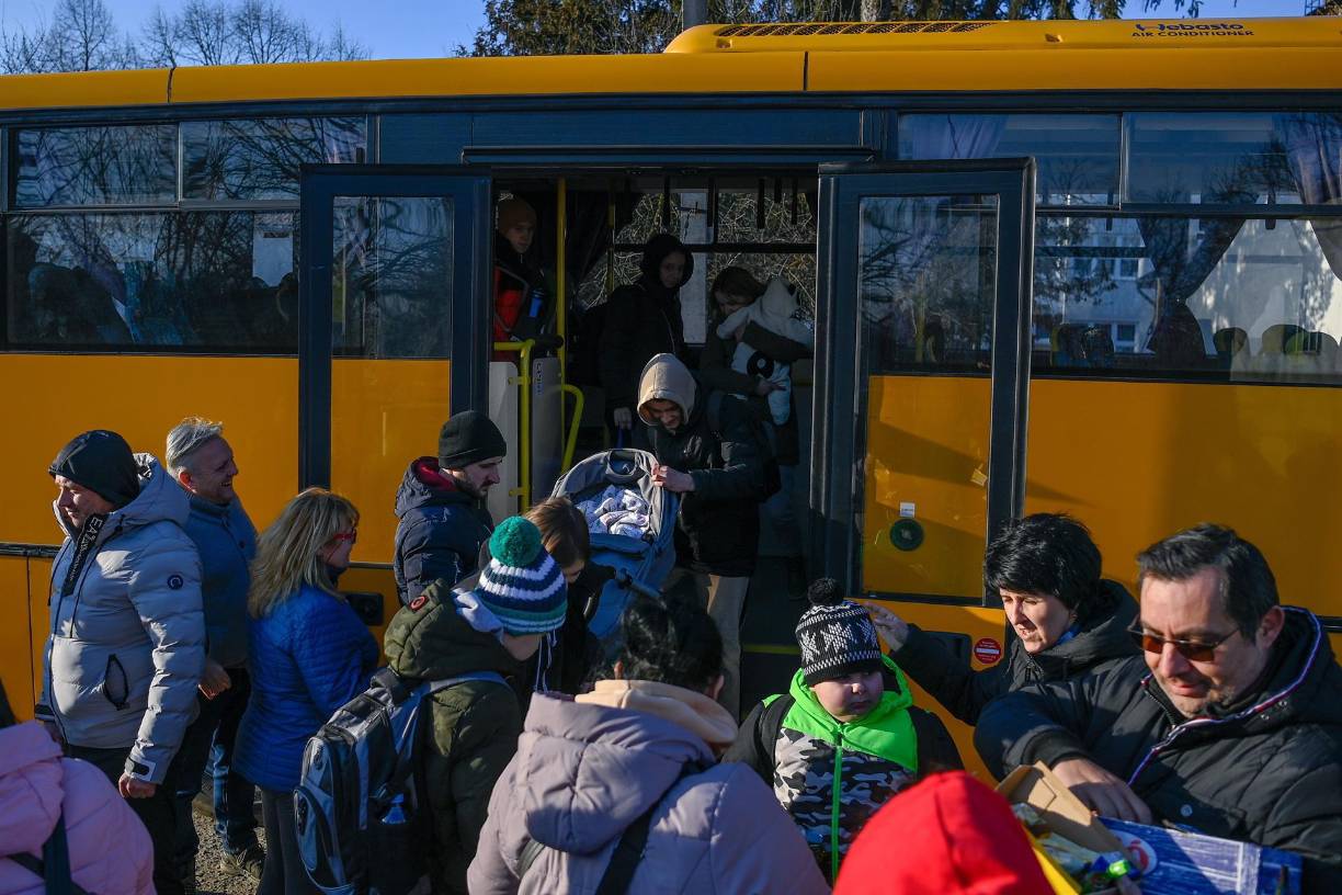 Polonia acogió a gran parte de ellos, unos 281.300, según los últimos datos de ACNUR.