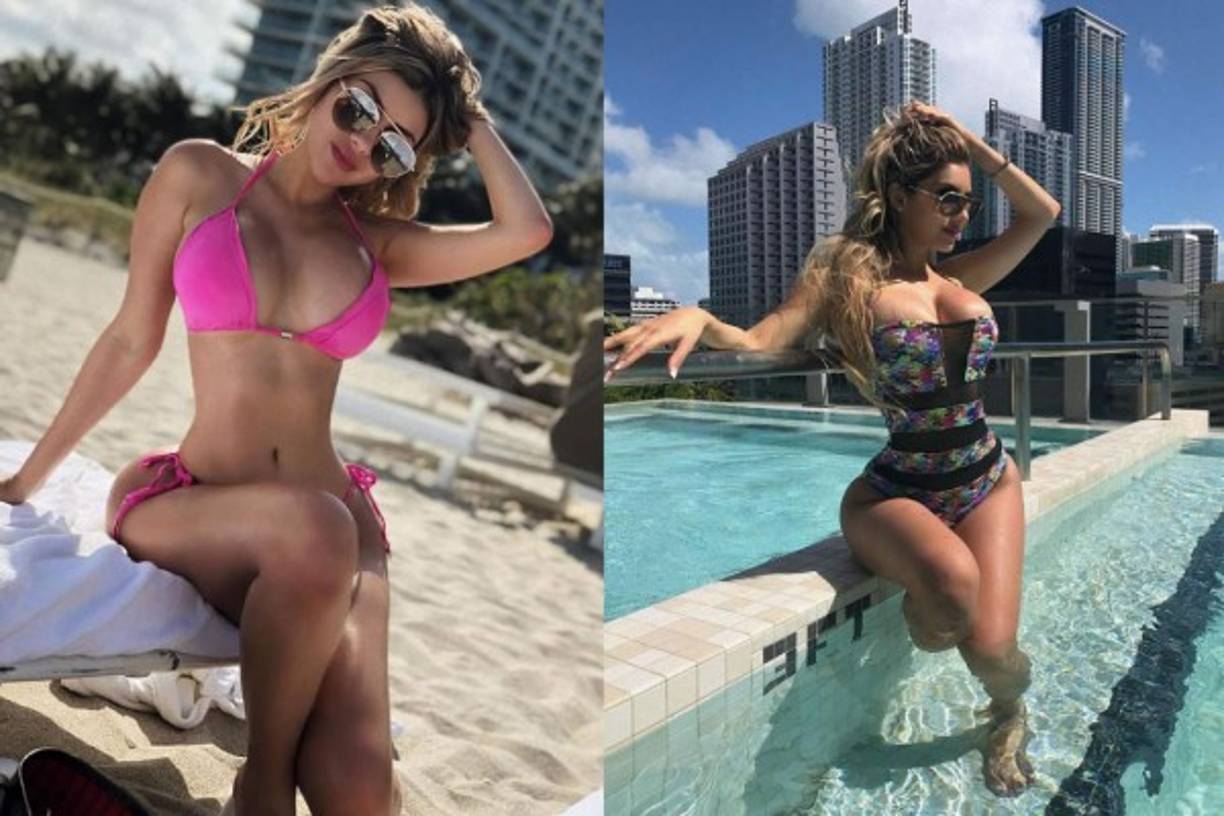 La modelo Alexa Dellanos no tardó en ponerse el bikini para disfrutar del sol de Semana Santa.