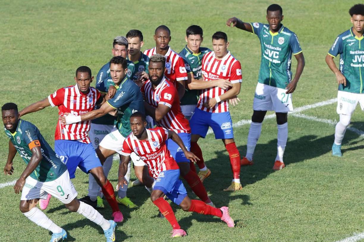 Así se marcan los jugadores en el Clásico Marathón-Olimpia.