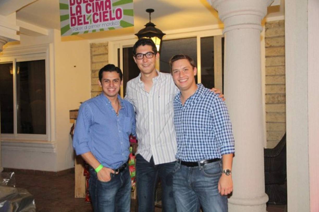Fred Madrid, Diego Gutiérrez y Abraham Wolozny.