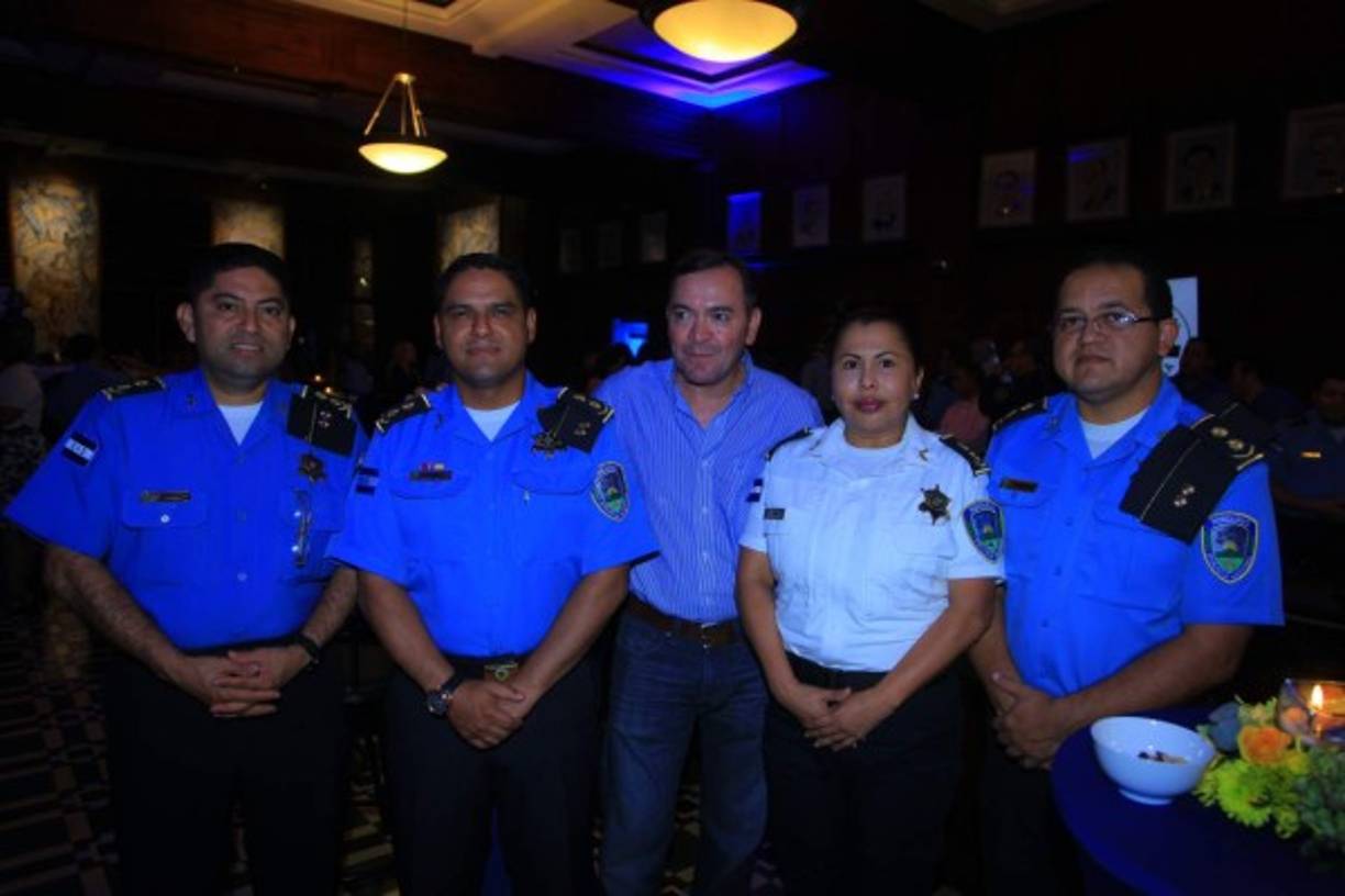 Julián Hernández, Vilmer Torres, Geovanny Gómez. Zulma Reyes y Gustavo Sánchez.