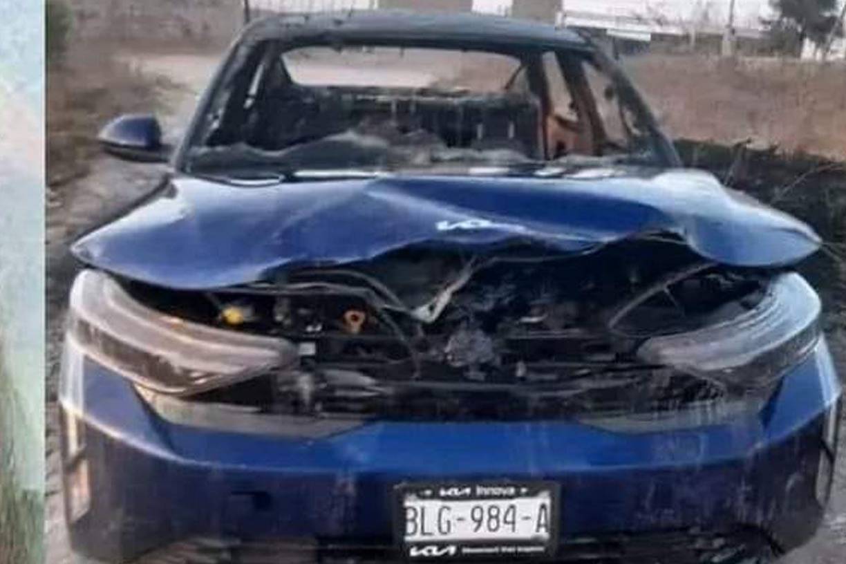  El vehículo de Adara Abaroa había sido encontrado calcinado en la colonia Ejido Lázaro Cárdenas, donde también fue localizado su cadáver.