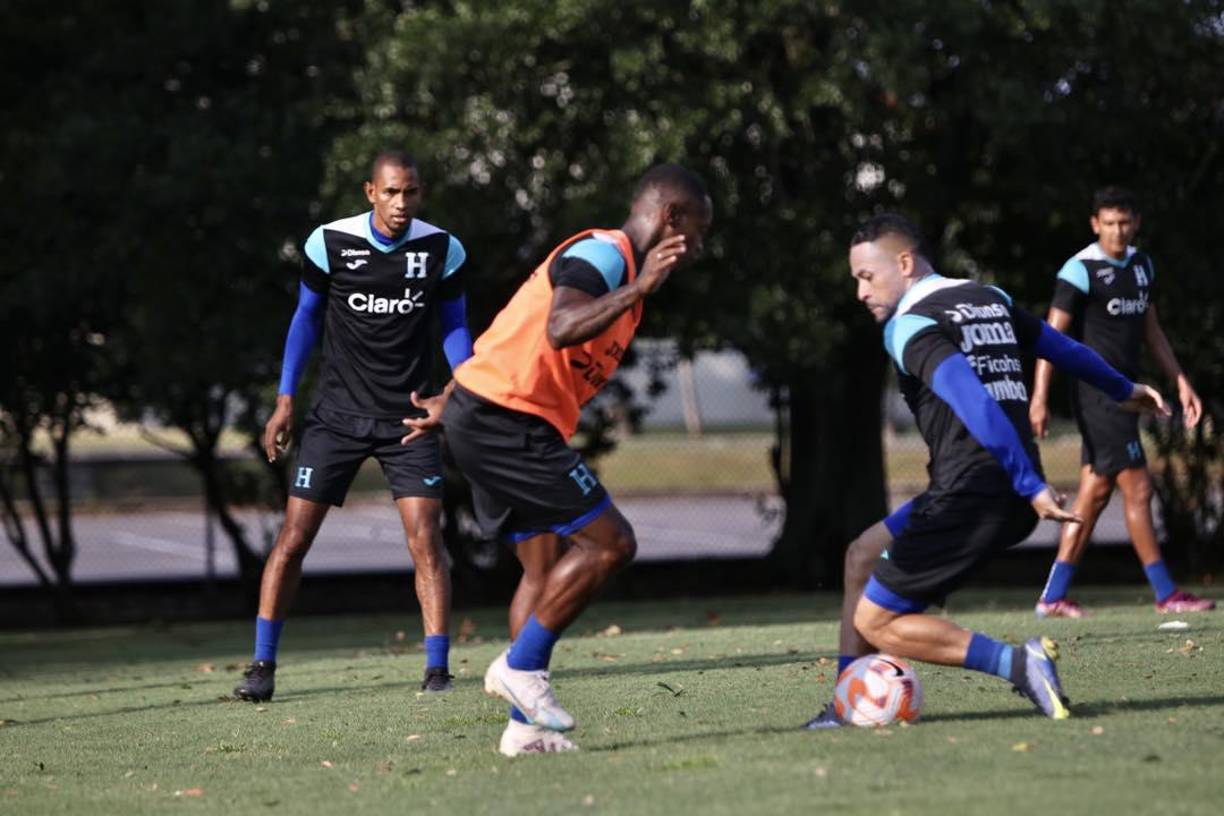 A 24 horas del inicio del partido, los futbolistas de “La H” hicieron el respectivo entreno y el reconocimiento de cancha del Olympia Stadium de Louisiana.
