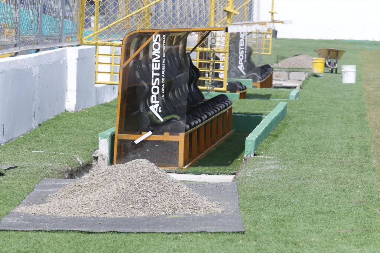 Cabe destacar que los arreglos en las butacas y camerinos se han hecho desde su reinauguración.