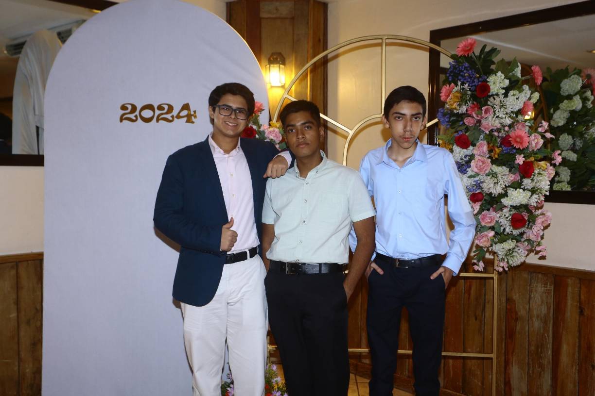 Jared Castellón, Carlos Murillo y Diego Navas