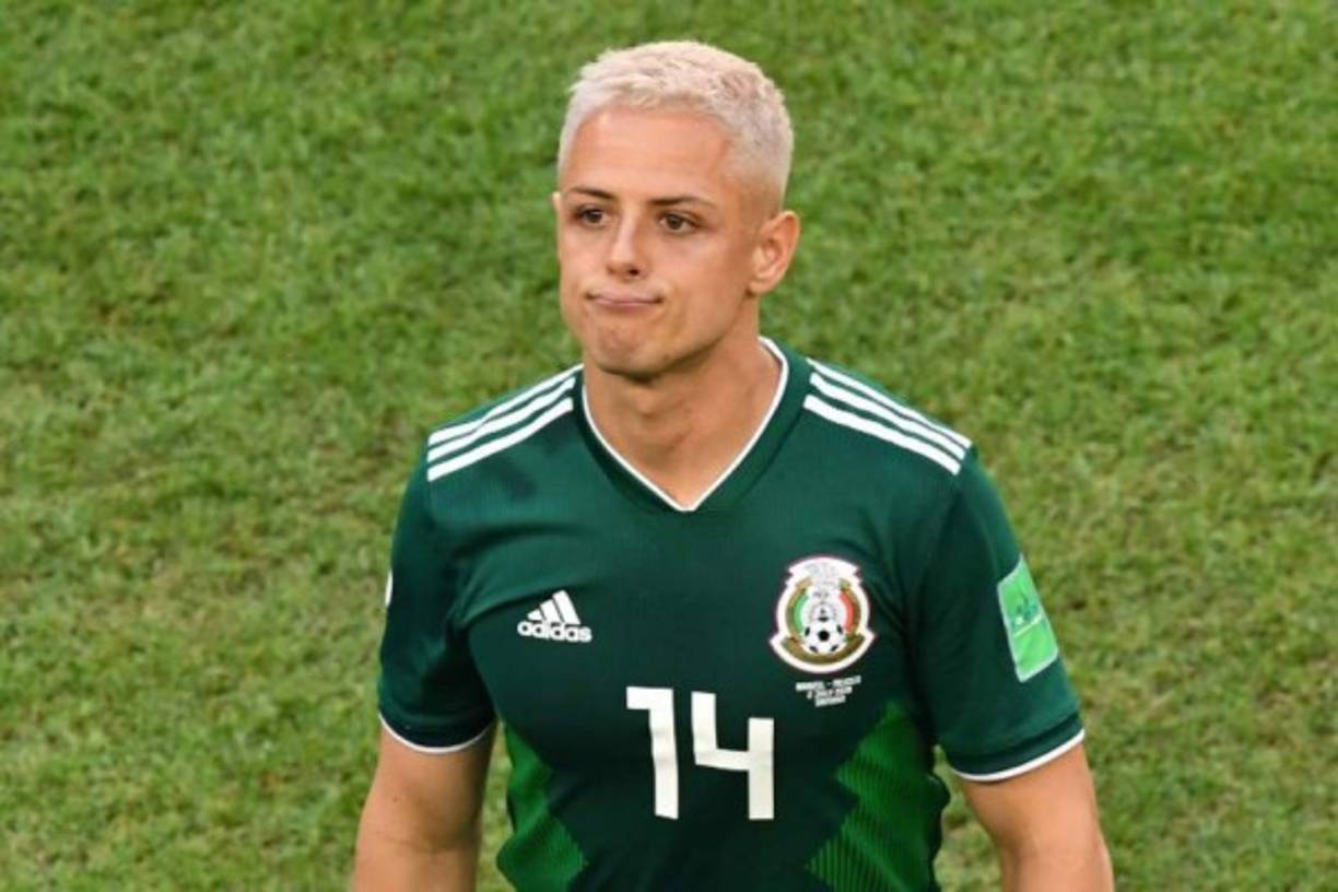 Javier Hernández no pudo evitar la eliminación de México en octavos de final.
