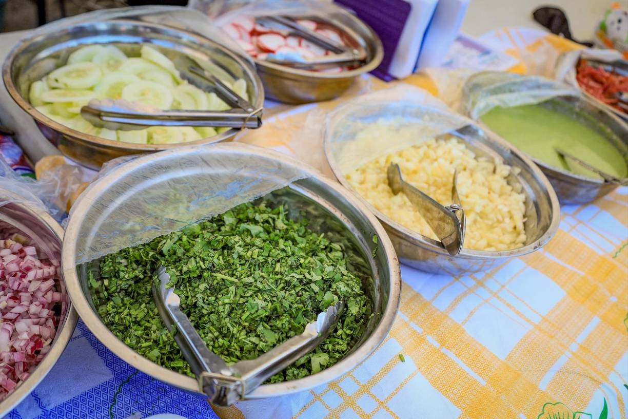 El festival gastronómico fue organizado por el Plan Trifinio Honduras, la empresa privada de la zona y la municipalidad de Ocotepeque.