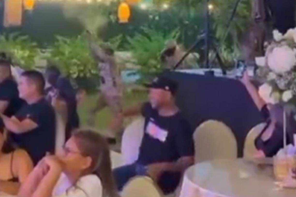 Las imágenes fueron sacadas de un video viralizado en redes sociales.