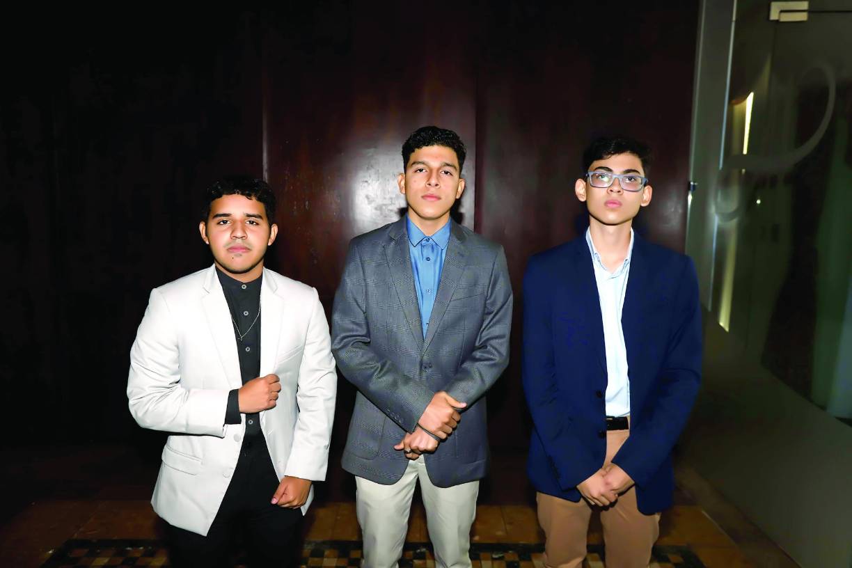 David Coello, Danny Rodríguez y Noé Coello