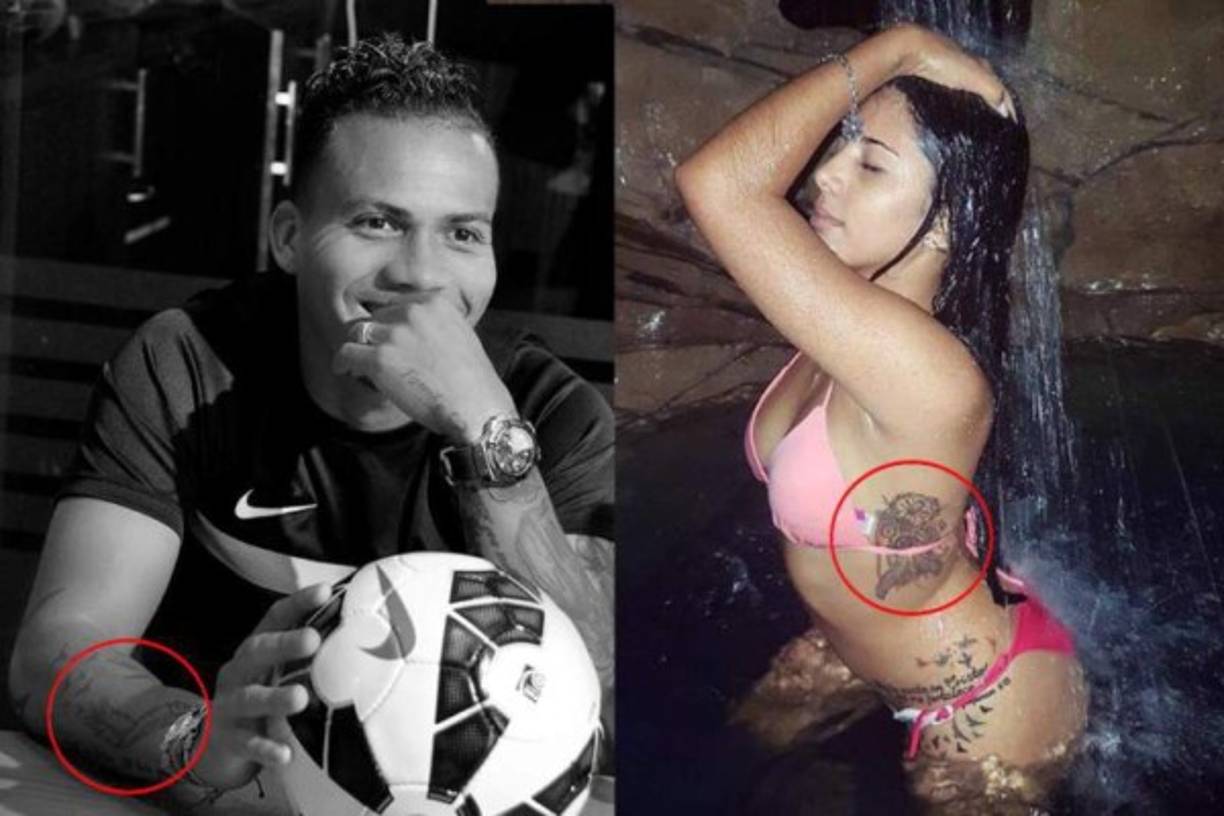 La joven mostró uno de sus tatuajes que fue inspirado por Arnold Peralta. 'El primer tatuaje que yo ando, yo le dije que me quería tatuar y él me dijo “Mami, sos de miedo”; es la pluma de seis colores que yo ando, él la andaba en el brazo pero sin color, él se lo hizo después que yo. Pensábamos hacernos otro… Pero no se pudo', dijo en la entrevista.