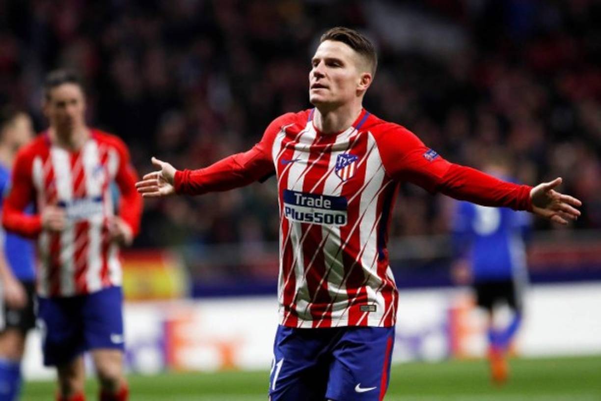 Kevin Gameiro podría abandonar el Atlético de Madrid y su agente trabaja para llegar a un acuerdo con el Valencia. El principal problema para cerrar la operación es la elevada ficha que percibe el francés. Foto EFE