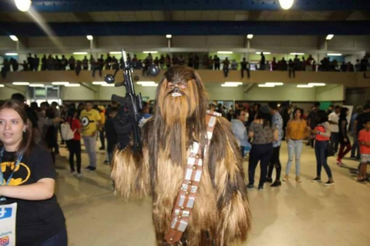 Los personajes de películas como Star Wars también se han convertido en los favoritos de los seguidores de este tipo de eventos.