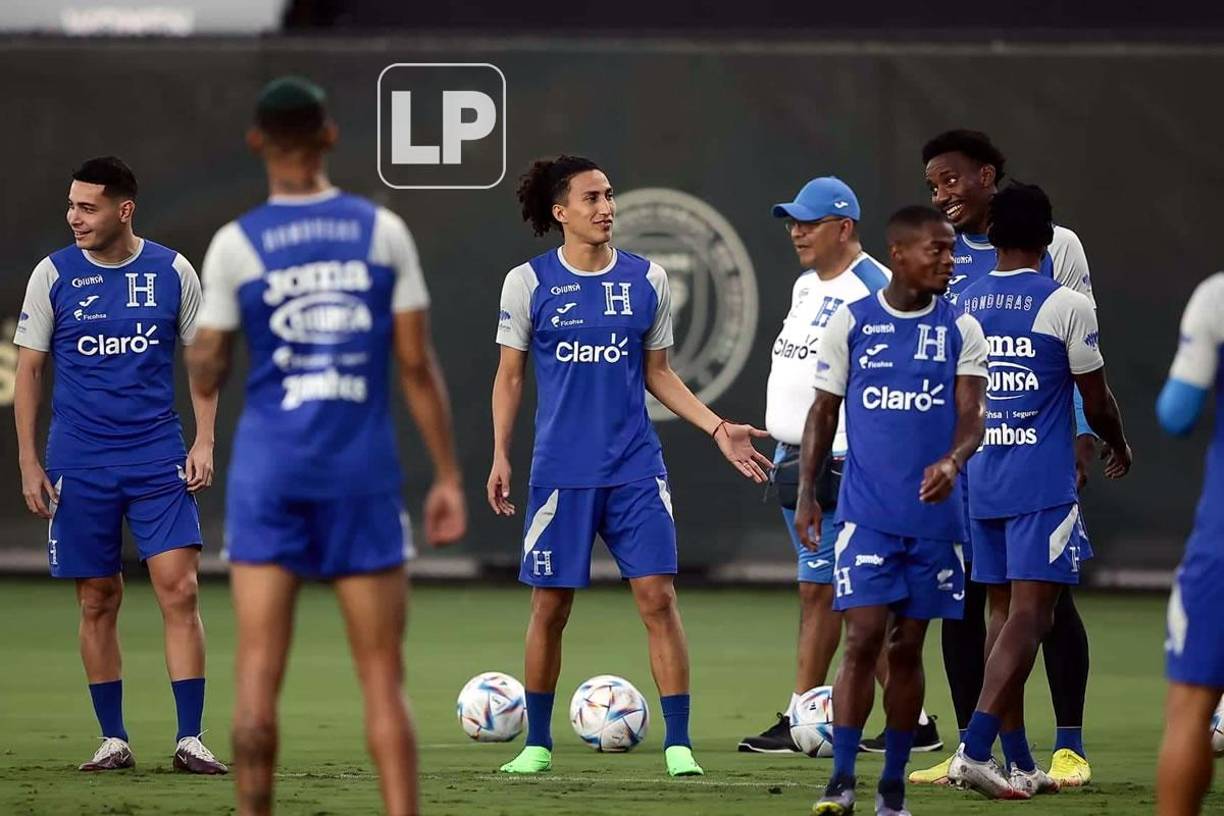 Las linduras presentes y el buen ánimo: Selección de Honduras quedó lista para jugar contra Argentina