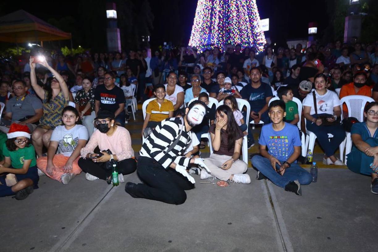 Hubo muchas sorpresas en el show de luces.