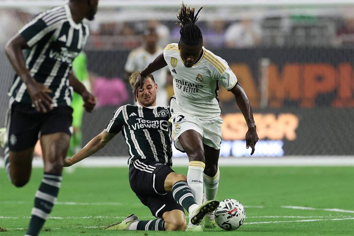 Fue un aguerrido duelo por parte del Real Madrid y el Manchester United, pero el conjunto blanco fue el que se llevó el triunfo.