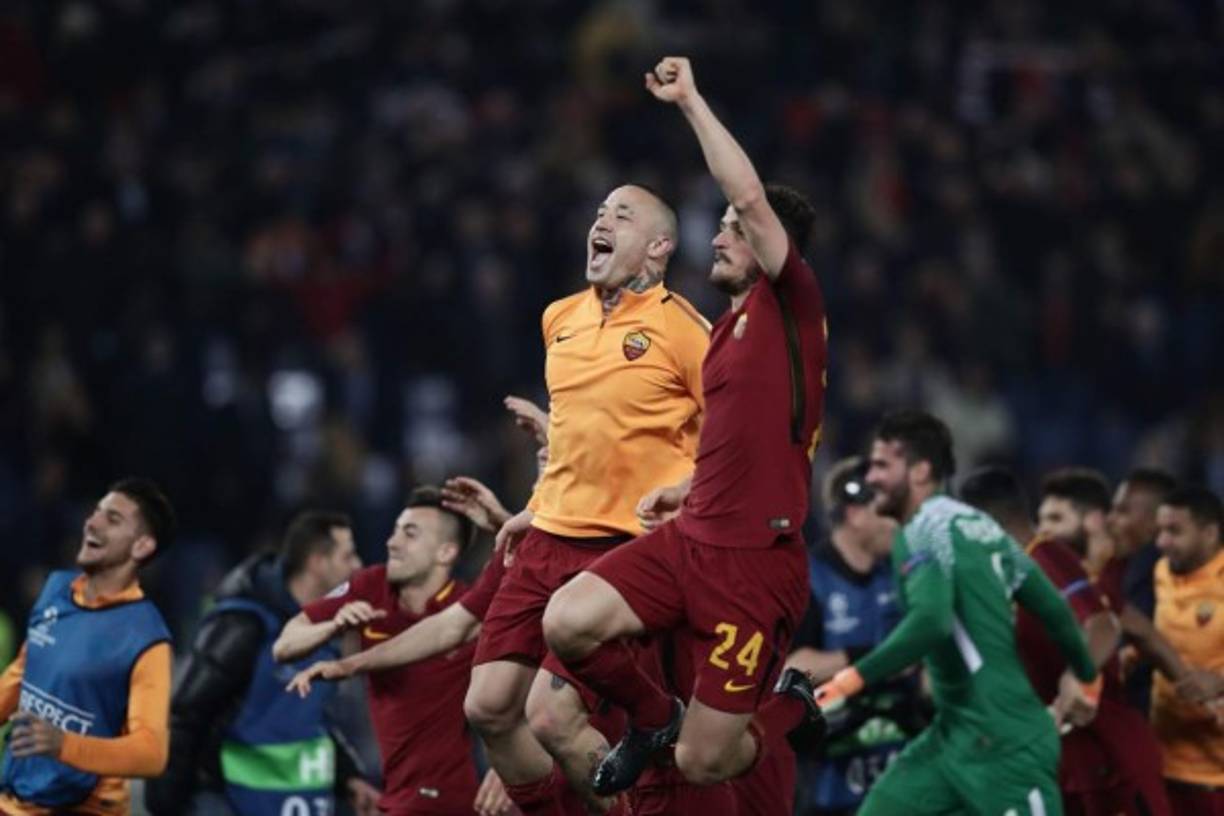 La Roma dio el batacazo tras eliminar al Barcelona de la Uefa Champions League.
