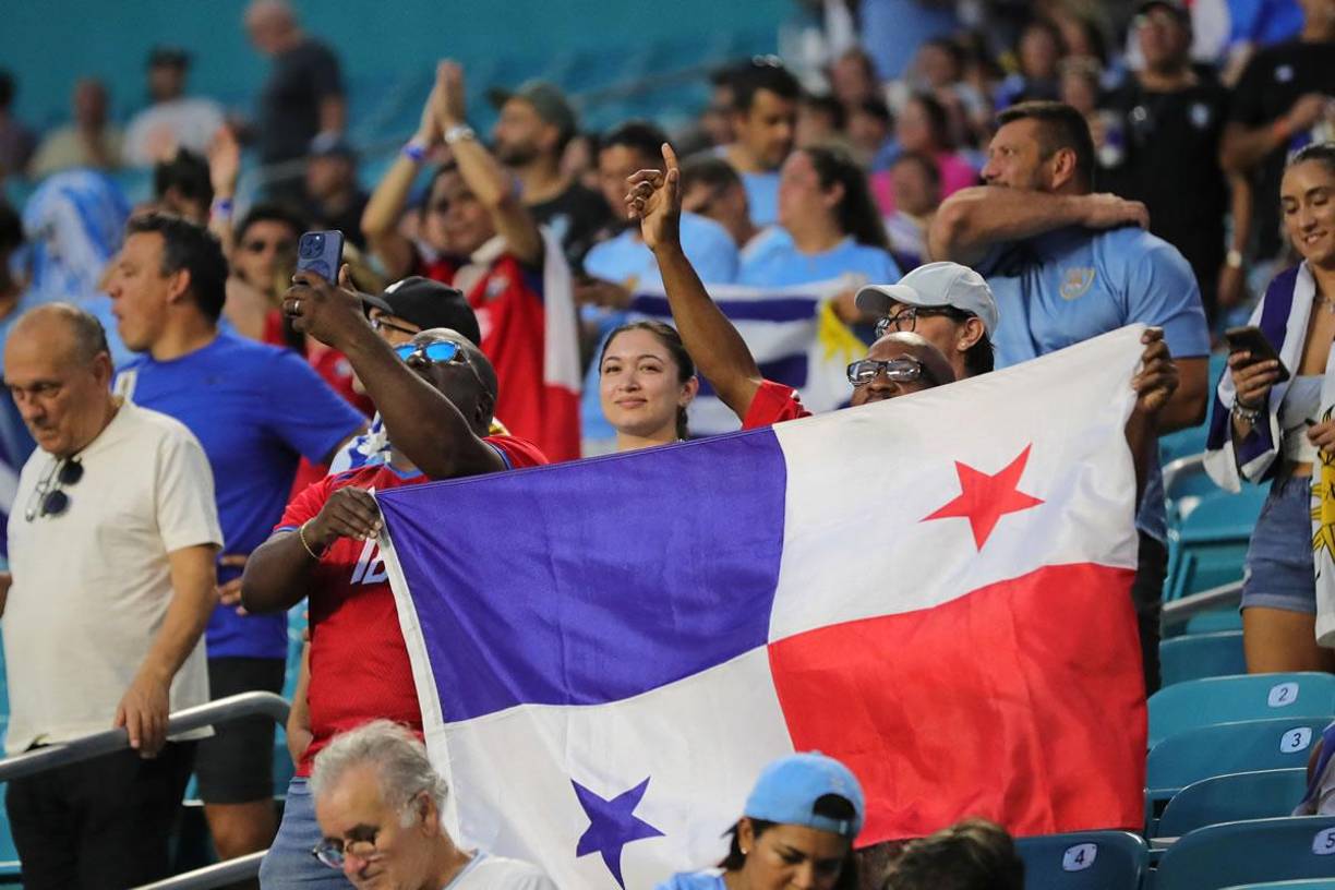 La afición panameña alentó sin parar a su selección en el debut de la Copa América 2024.