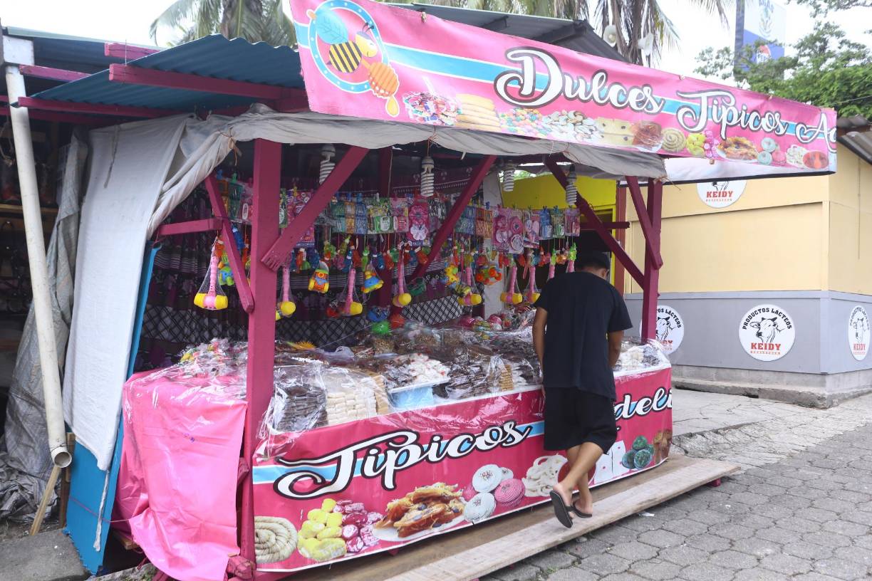 Los dulces típicos de El Salvador, Guatemala se pueden encontrar en el Campo Agas.