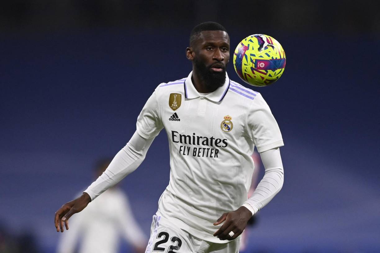 Defensa: Antonio Rüdiger el otro líder del Real Madrid en la zona defensiva.