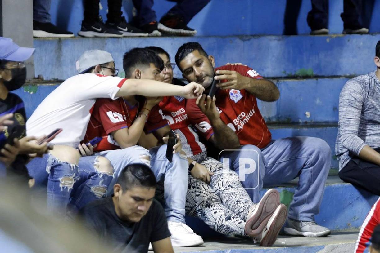 ¡Qué fiesta! El espectacular ambiente que se vivió en el Morazán con el partido Olimpia-Diriangén por Liga Concacaf