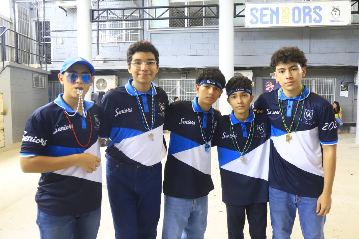 Ángel Ordóñez, José Chacón, Jamir Orellana, Leandro Miranda y Erick Arévalo