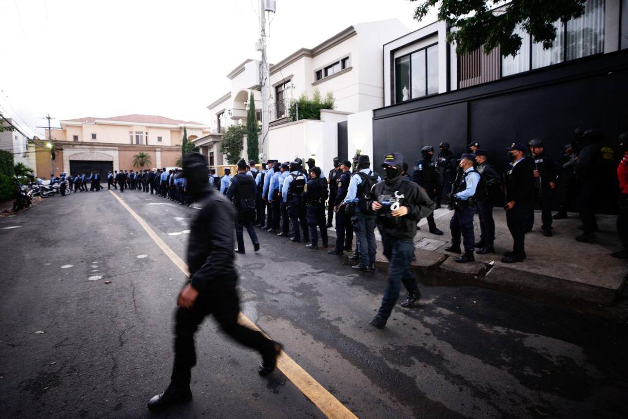 Fotos inéditas de la captura de Juan Orlando Hernández