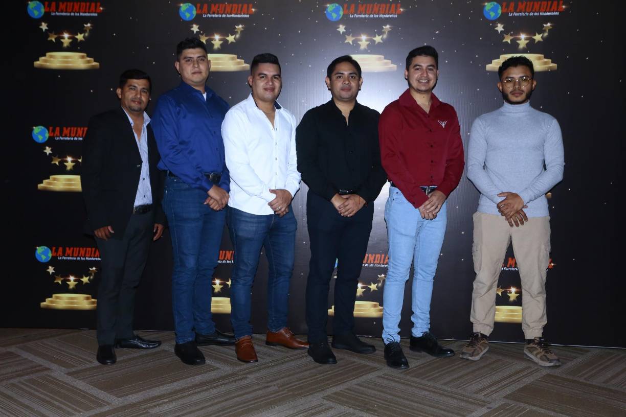 José López, Anibar Rivera, Mauro Moreno, Manuel Ramos, Fernando Castellanos y Marco Mijangos