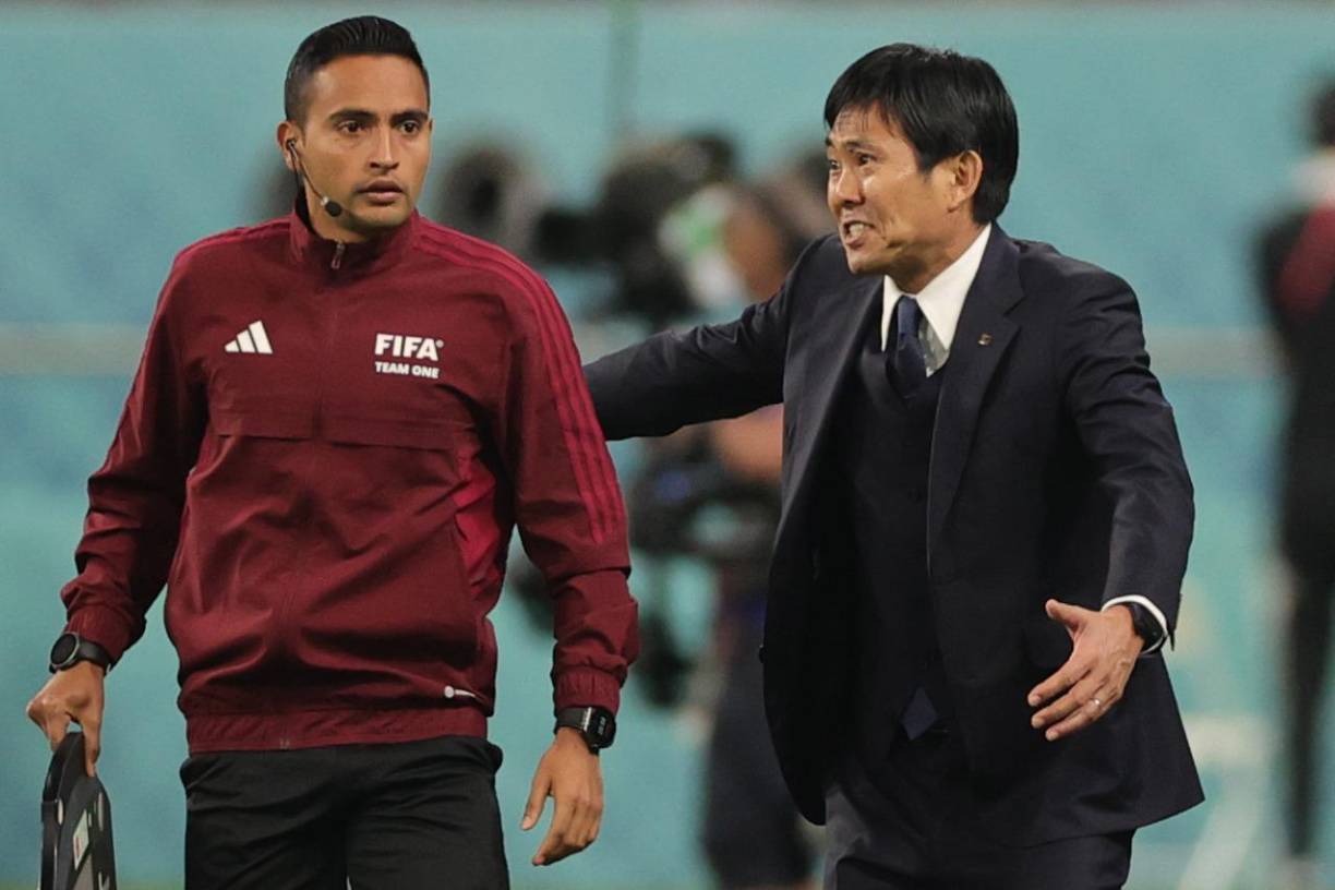 Said Martínez tuvo su segunda participación en Qatar. Estuvo como quinto árbitro.